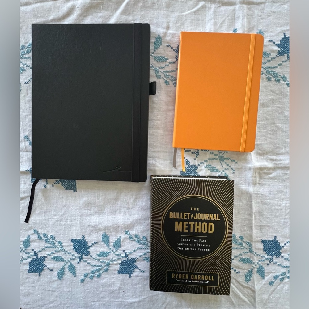 Journaling Bundle of 3:”The Bullet Journal Method” Book+ Weekly Planner+ Journal